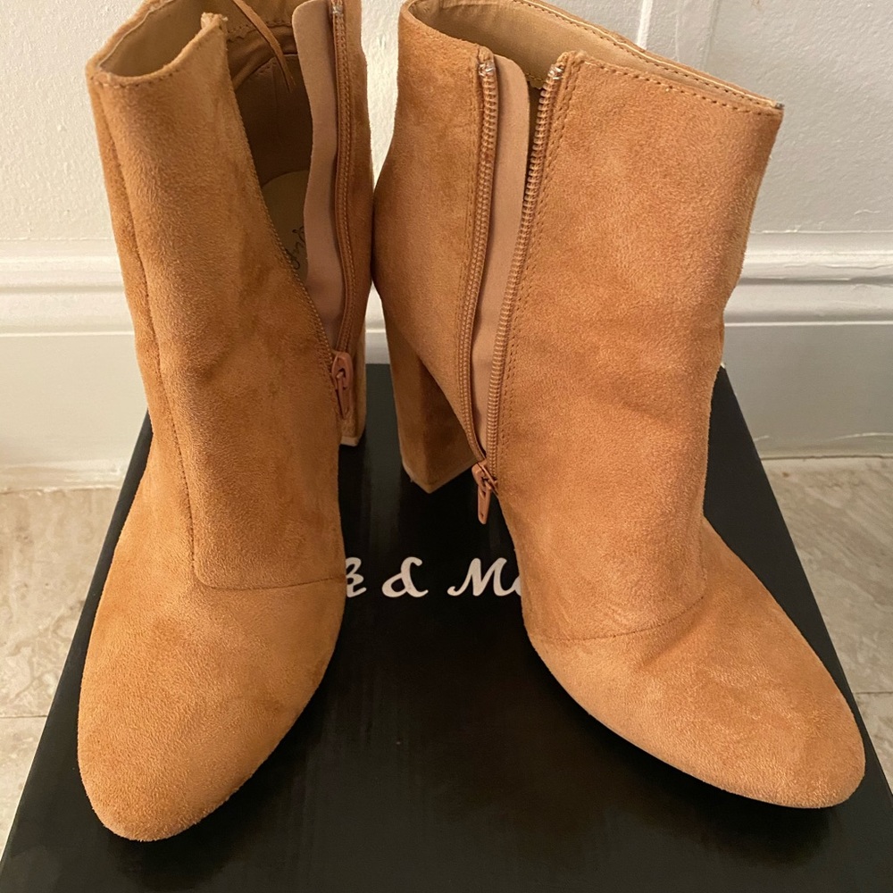 Fringe Suede Boots size 8